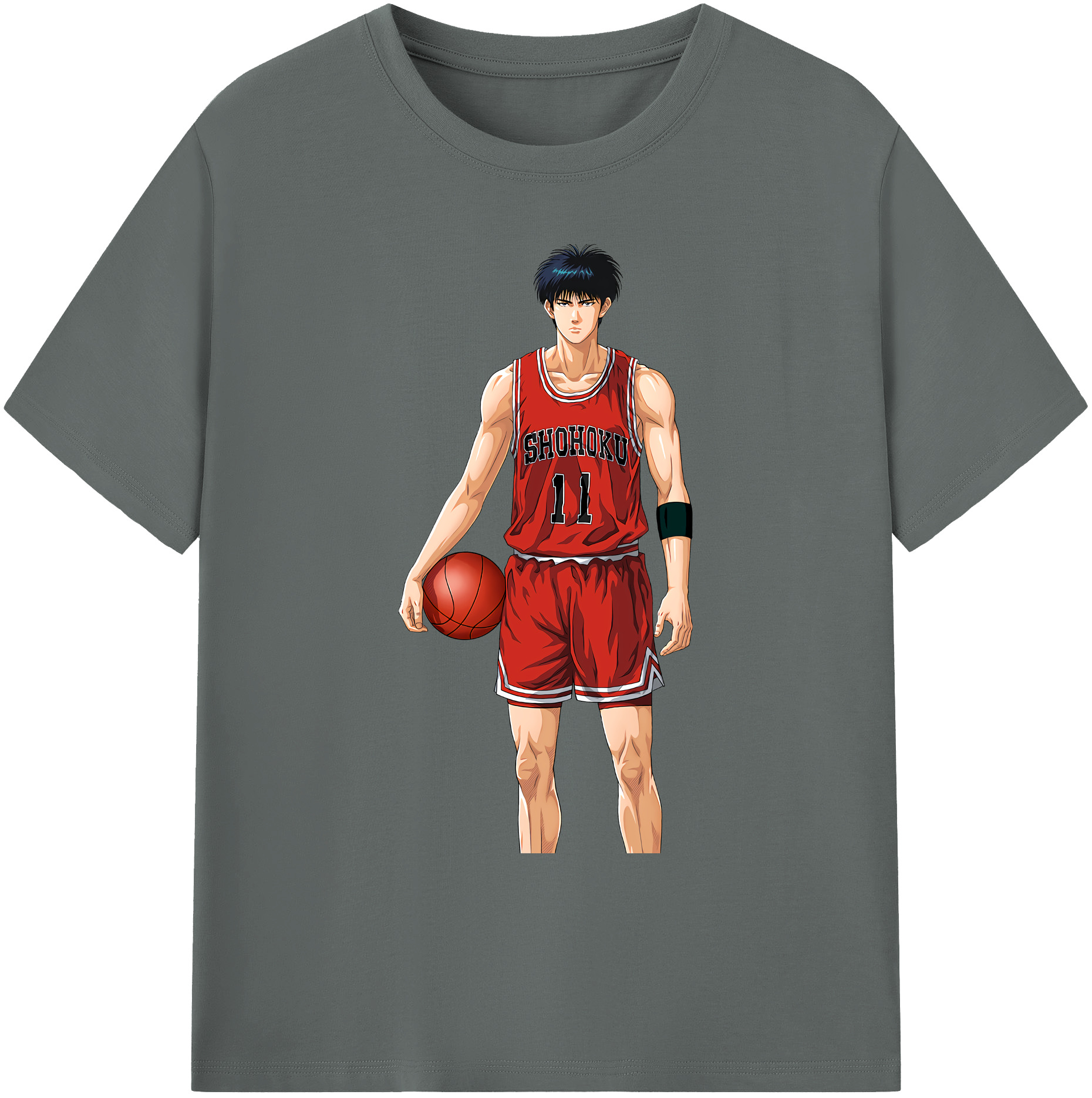 （画像用） SLAM DUNK／スラムダンク 綿100％ メンズ半袖Tシャツ｜肌触りやわらか＆通気性